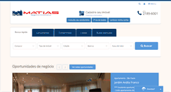 Desktop Screenshot of matiasimoveis.com.br